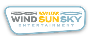 wind sun sky logo